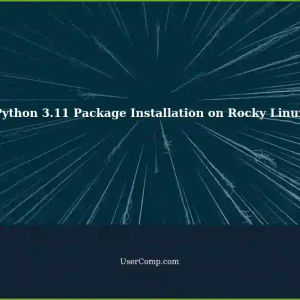 Installing Python 3.11 Packages for Users on Rocky Linux