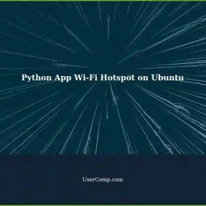 Setting Up a Wi-Fi Hotspot for Your Python Application on Ubuntu with hostapd and dnsmasq