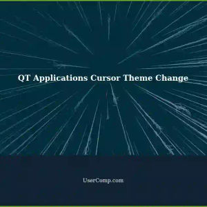Setting Cursor Theme in QT Applications: Changing to MacOS-like Cursor (Debian 12 Stable)