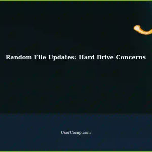 Accessing File: Randomly Updating Parts of a File - Hard Drive Issue