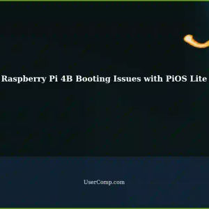 Troubleshooting Booting Issues on Raspberry Pi 4B with PiOS Lite 64-bit