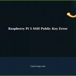 Raspberry Pi 5: Can't SSH as a PIServer via Public Key from Windows 10