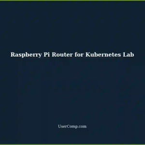 Setting up Home Networking with Raspberry Pi Router for Kubernetes Lab
