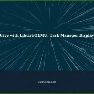 Using Real Drive with Libvirt/QEMU: VM Shows 'QEMU HARDDISK' instead of HDD in Task Manager