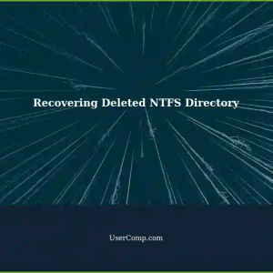 Possible Recovery of Deleted NTFS Writing Directory: .tex and .pdf Files