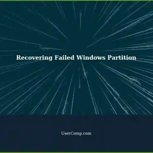 Recovering Failed NTFS/GPT Partition with 'Automatic Repair' Shows 'RAW' Diskpart