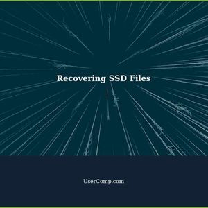 Recovering SSD Files - No Partition and Testdisk Takes Long with Errors