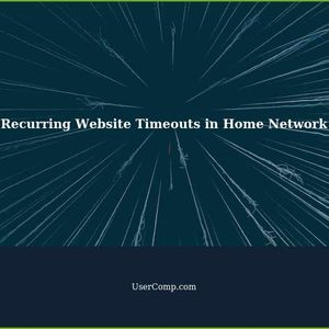 Recurring Issue of Random Websites Experiencing Timeouts in Home Network until Router Reset