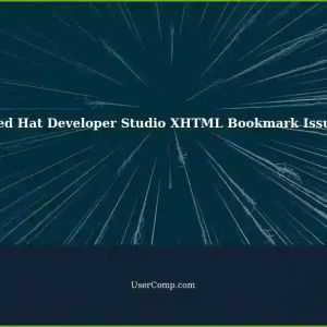Unable to Create Bookmark in XHTML File using Red Hat Developer Studio