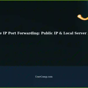 Remote IP Port Forwarding: Accessing Local Server Remotely with Public IP
