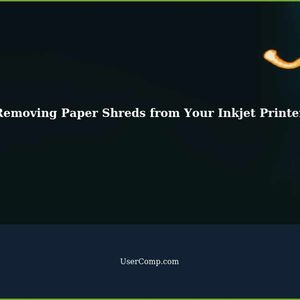 How to Remove Paper Shreds Stuck Inside Your Inkjet Printer