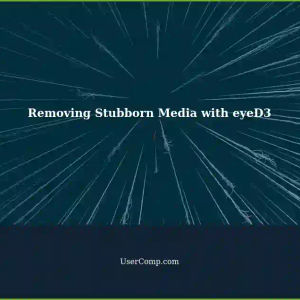 Removing Stubborn Album Art and Embedded Images with eyeD3