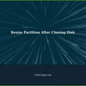 Unable to Resize Partition After Cloning Disk to Bigger One