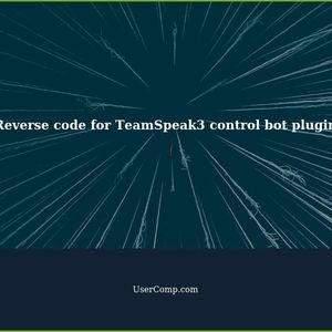 Reverse code for TeamSpeak3 control bot plugin using regex