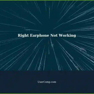 Right Earphone Not Working with Splitter: Tech Support Guide