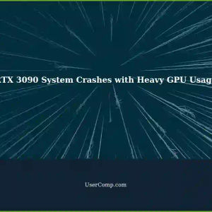 System Crashes with Heavy GPU Usage on RTX 3090s with Older Mainboards