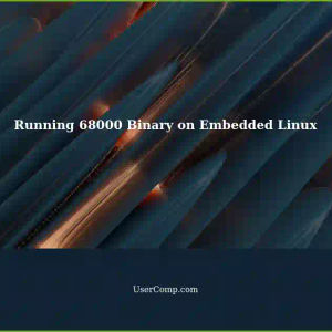 Running 68000 Binary on Modern Embedded Linux: A How-To with Yocto Linux and STM32