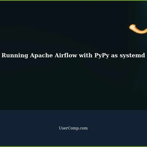 How to Run Apache Airflow Installed by PyPy as systemd