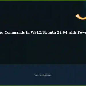 Running Multiple Commands in WSL2/Ubuntu 22.04 with PowerShell