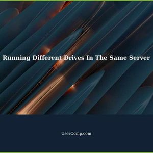 Running Different Drives In The Same Server