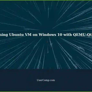 Troubleshooting VM Run with QEMU-QtEmu on Windows 10 for Ubuntu 24.04 LTS