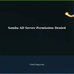 Error in Setting up Samba Active Directory Server: Permission Denied