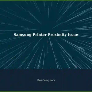 Samsung 2830x Wireless Printer: One Laptop Requires Closer Proximity?