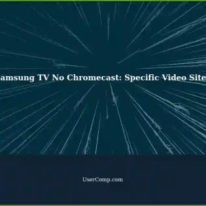 Samsung TV 2018 (6 Series) and 2022 (QN75QN90AAFXZA) Model: No Chromecast Tab, Available Specific Video Sites?