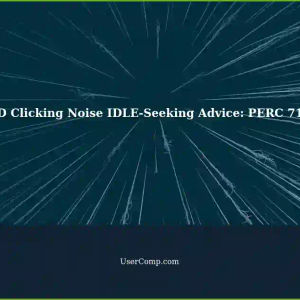 Troubleshooting SAS HDD Clicking Noise in IDLE Seeking - Setting up PERC 710