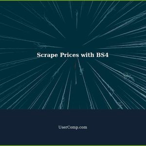 How to Scrape Prices from Websites using Beautiful Soup