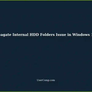 Seagate Internal 6TB HDD: Folders Listed but Not Contents in Windows 10 Prox64