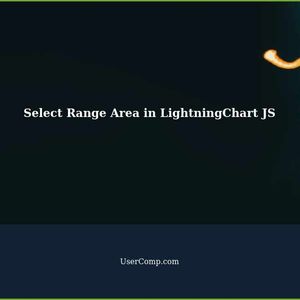 How to Select Range Area in LightningChart JS Scatter Chart