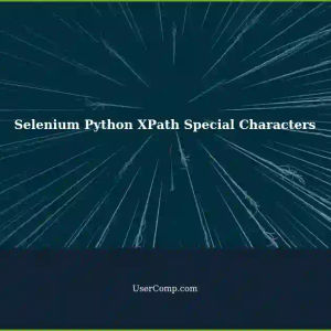 Selenium with Python: Handling XPath Attribute Special Characters
