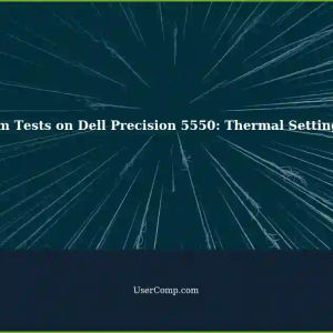 Selenium Tests on Dell Precision 5550: Thermal Settings Trigger 'Chrome Not Reachable' Error