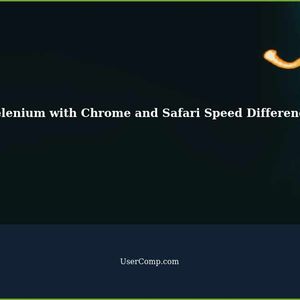 Selenium with Chrome and Safari: Insane Speed Difference Leads to Problems