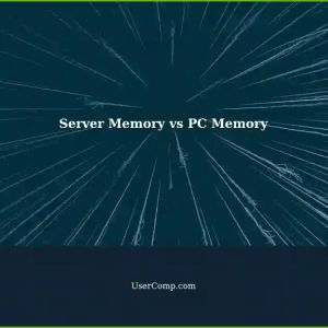 Understanding Server Memory vs PC Memory: A Comparison