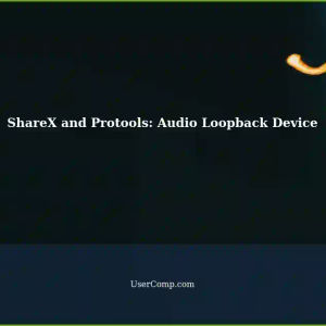 Using ShareX Video Recording Alongside Protools: Necessary Installation of Audio Loopback Device