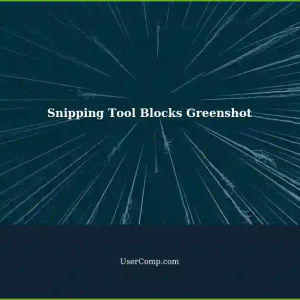 Snipping Tool Prevents Greenshot from Taking Screenshots: A Solution