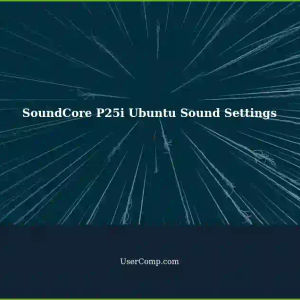 SoundCore P25i Works with Ubuntu: Debian Disconnects and Connects Sound Settings