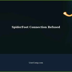 SpiderFoot Localhost Connection Refused: Troubleshooting Guide