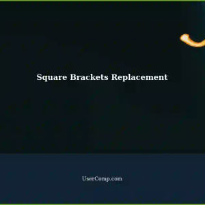 Replace Parentheses with Square Brackets in Tech Support Documents