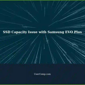 SSD Showing Less Capacity: Troubleshooting a 64GB Samsung EVO Plus