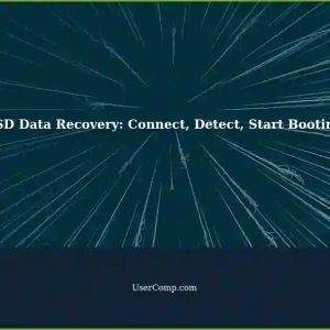 Recovering Data from a Hanged SSD: Connect, Detect and Start Booting