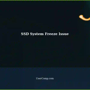 SSD Windows System Becomes 'Unlocated', System Freezes for 30 Minutes During Reboot