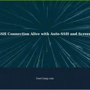 Keep Your SSH Connection Alive with Auto-SSH and Screen on Ubuntu Server