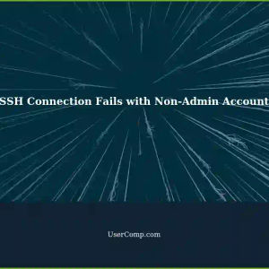 Unable to Establish SSH Connection from Windows 10 to Ubuntu 22.04 Guest with Non-Admin Account
