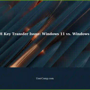 Unable to Send SSH Key: Windows 11 vs. Windows 10 Processes