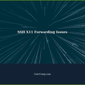 SSH X11 Forwarding Issues: Works for WSL but not Remote Host