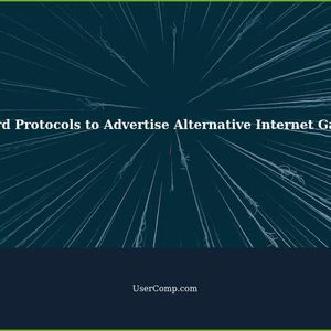 Standard Protocols to Advertise Alternative Internet Gateways to Local, Already DHCP-Configured Network