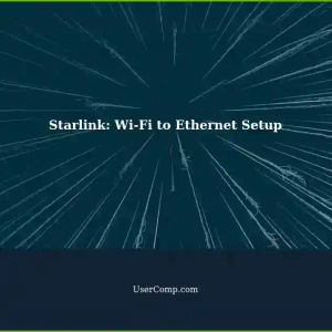 Setting Up Aggregated Link: Wi-Fi to Ethernet with Starlink